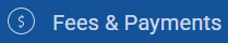 Fees and Payments icon